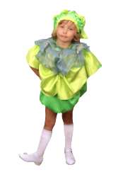 Карнавальный костюм "Капуста" детский, для мальчика и девочки