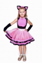 Карнавальный костюм "Кошечка" для девочки