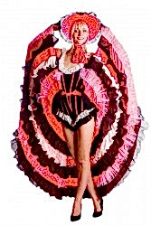 Карнавальный костюм "Кан-Кан" женский взрослый