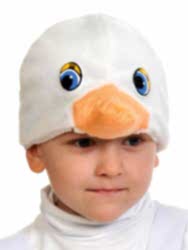 Шапочка Гусёнок детская