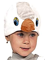 Шапочка к костюму Цапля детская