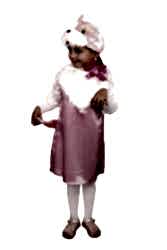 Карнавальный костюм "Розовая Кошка" детский