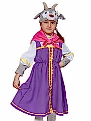 Карнавальный костюм "Коза-дереза" для девочки