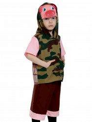 Карнавальный костюм "Поросенок" камуфляжный, для мальчика
