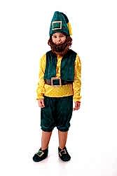 Костюм карнавальный "Гном зеленый" для мальчика
