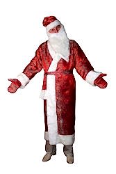 Маскарадный костюм "Дед Мороз" взрослый