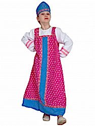 Костюм "Алёнушка в малиновом"