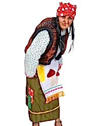 Костюм "Баба Яга дремучая" женский взрослый