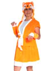 Костюм "Лиса" плюш взрослый