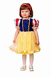 Карнавальный костюм детский "Принцесса Белоснежка" 