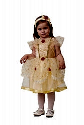 Карнавальный костюм детский "Принцесса Белль" для девочки-малышки