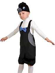 Карнавальный костюм "Вороненок" для мальчика