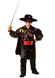 Карнавальный костюм из сказки "Зорро" детский