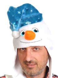 Шапка "Снеговик" взрослая