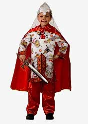 Карнавальный костюм "Сказочный богатырь" для мальчика