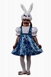 Карнавальный костюм "Зайка Симка" для девочки