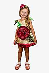 Карнавальный костюм Розочка для девочки