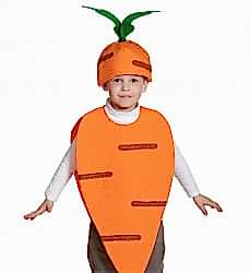 Костюм карнавальный детский "Морковь"