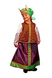 Карнавальный костюм Белочки детский, в народном стиле