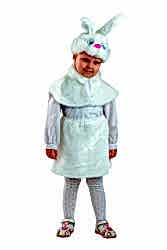 Карнавальный костюм "Зайка" детский, для девочки
