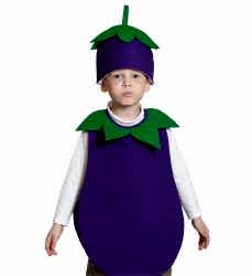 Карнавальный костюм "Баклажан" детский