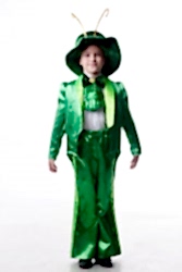 Карнавальный костюм "Кузнечик Кузя" детский