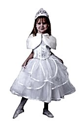 Костюм "Снежинка с короной" для девочки