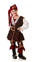Карнавальный костюм "Маленькая Разбойница" для девочки