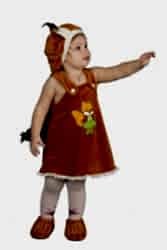 Карнавальный костюм "Белочка Кроха" детский