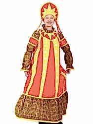 Карнавальный костюм "Масленица" женский взрослый