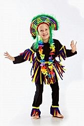 Карнавальный костюм "Папуасик" детский, для мальчика и девочки