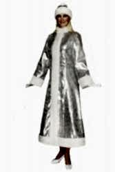 Новогодний костюм "Снегурочка" из парчи