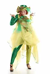 Маскарадный костюм "Кикимора" женский