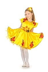 Карнавальный костюм "Осень сказочная" для девочки