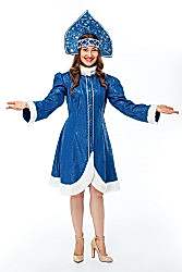 Костюм "Снегурочка" с кокошником