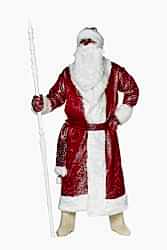 Красный костюм «Дед Мороз «Сияние»