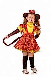 Карнавальный костюм "Веселая обезьянка" детский, для девочки