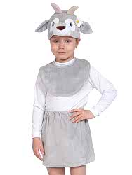 Карнавальный костюм для девочки "Козочка лайт" (манишка)