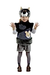 Карнавальный костюм "Волчонок Зубастик" детский, для мальчика и девочки