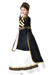 Карнавальный костюм "Грузинка" для девочки