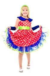 Карнавальный костюм "Стиляга" для девочки