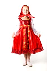 Карнавальный костюм "Машенька" детский, для девочки