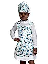 Карнавальный костюм "Снежинка" для девочки, плюш