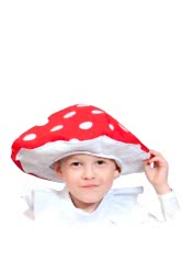 Шапочка «Мухомор» детский