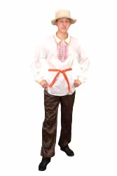 Карнавальный национальный костюм "Белорус" взрослый