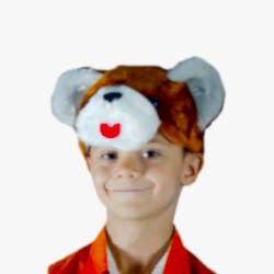 Шапочка Медвежонок детская