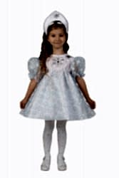 Карнавальный костюм "Новогодняя снежинка" для девочки