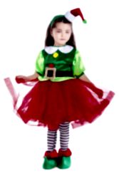 Карнавальный костюм "Эльфийка новогодняя"