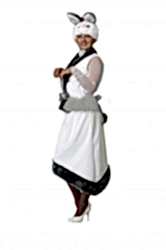 Карнавальный костюм "Зайка" взрослый