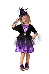 Карнавальный костюм "Ведьмочка Холли" для девочки 